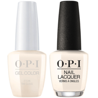 OPI GelColor And Nail Lacquer, T71, It’s in the Cloud, 0.5oz